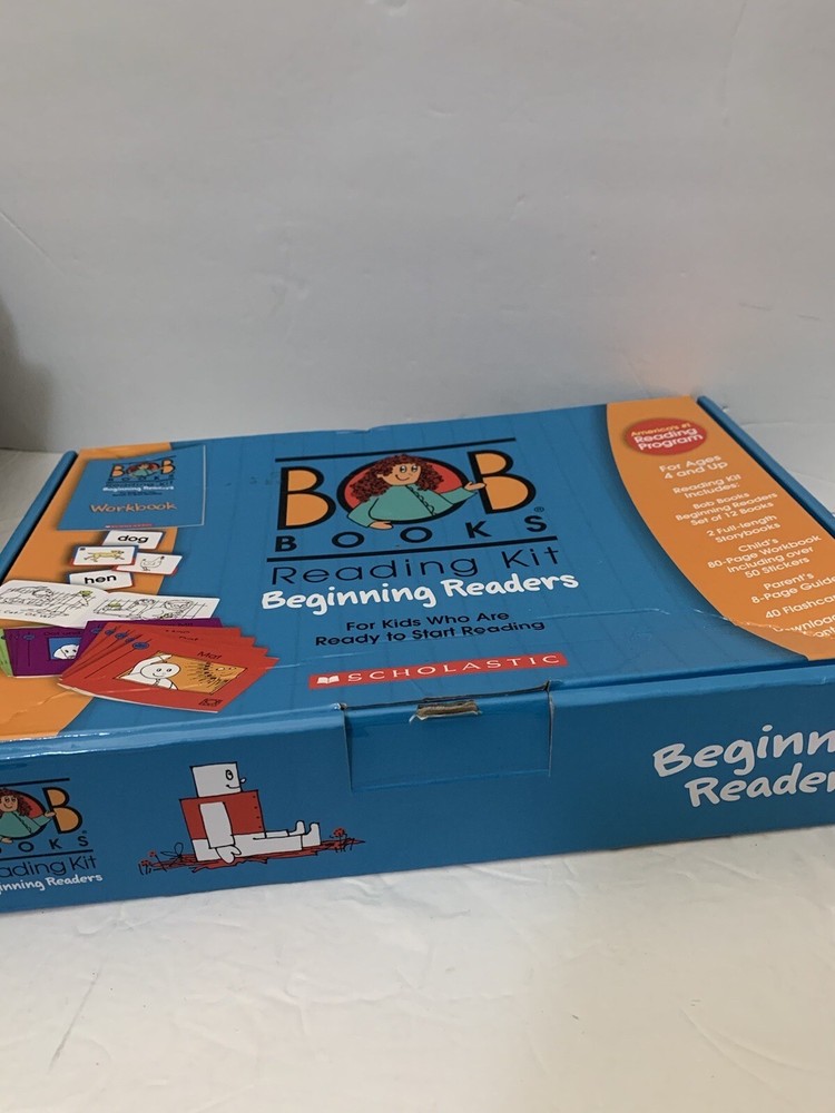 Bob Books Scholastic Reading Kit Beginning Readers Sight Words Educational