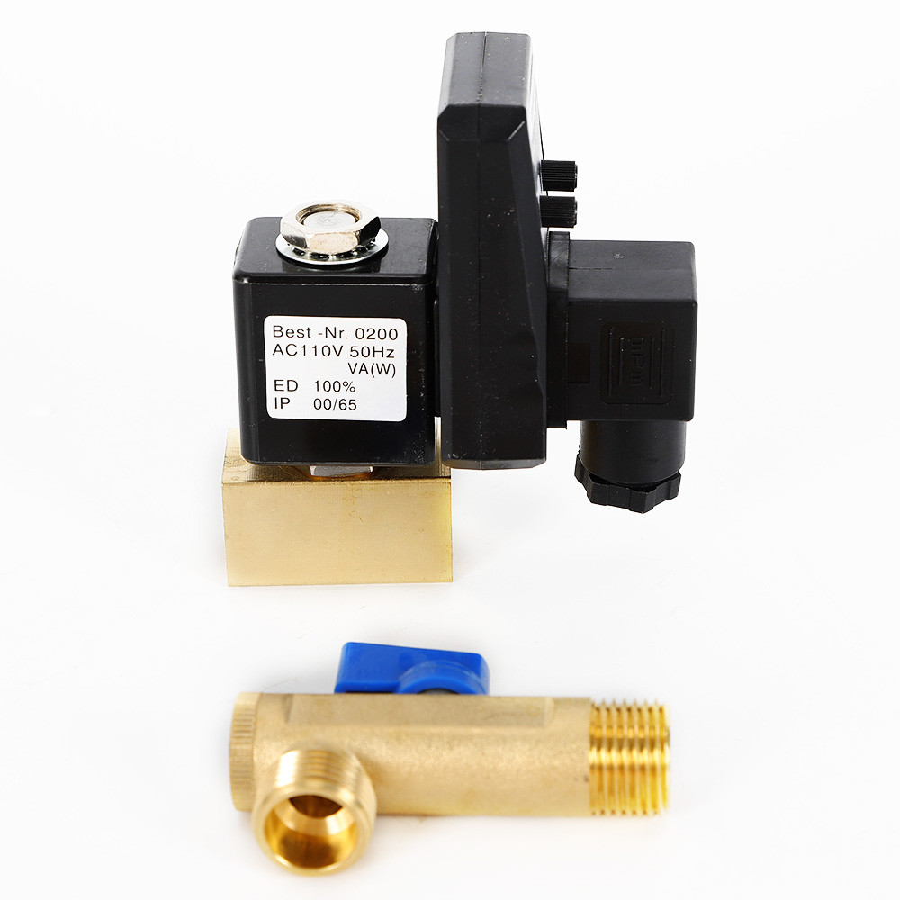 Compressor Automatic Electronic Timed Air Tank Timing Water Drain Valve Timer US