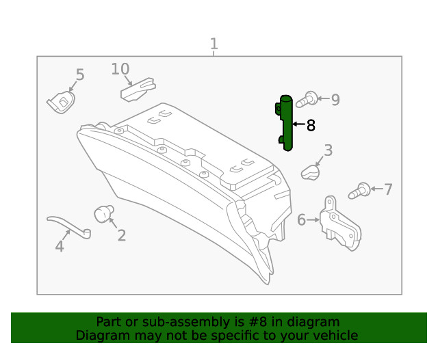 Genuine Ford Stop FA1Z-5806200-A