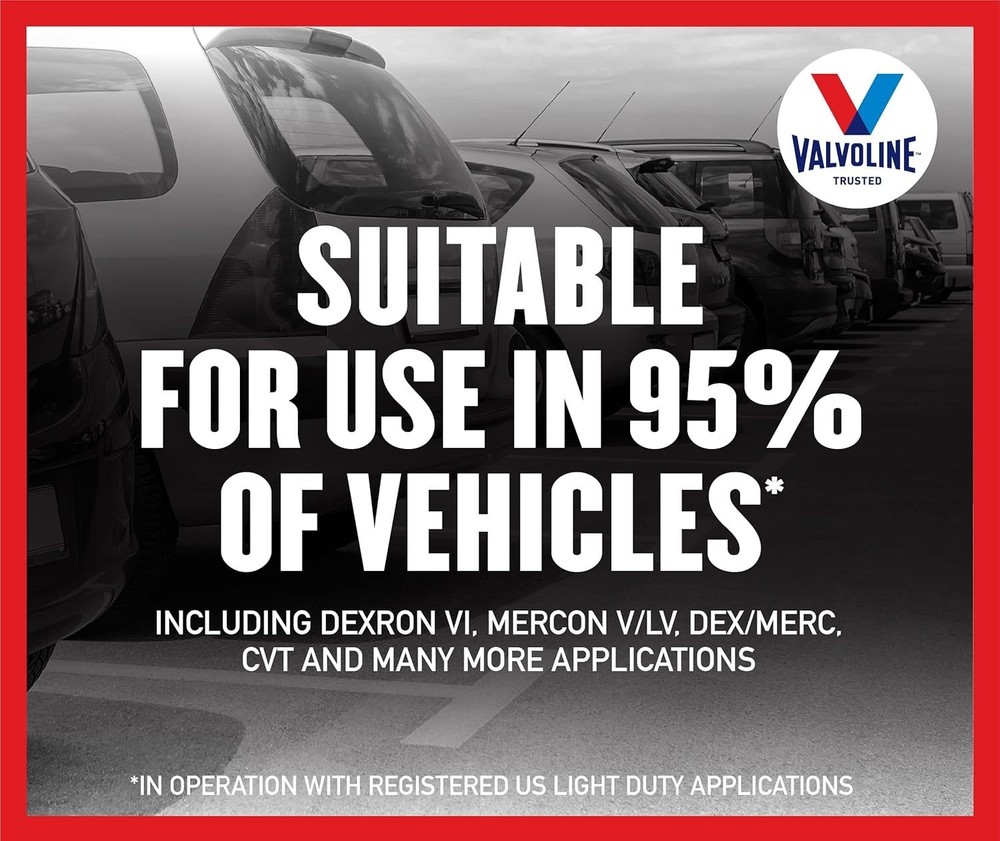 Multi-Vehicle ATF Full Synthetic Automatic Transmission Fluid 1 Quart