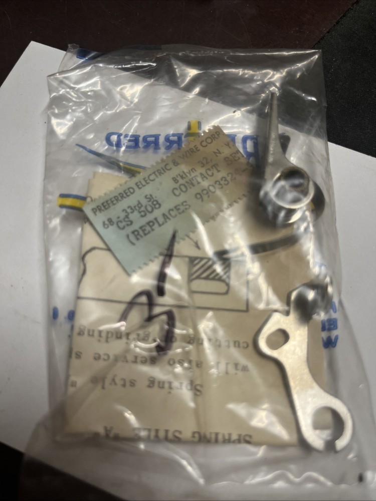 Preferred Contact Set Condenser CS 508 🔥NOS