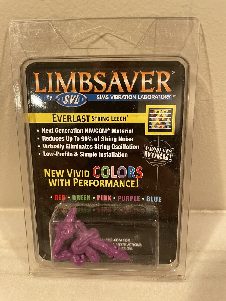 Limbsaver SIMS Vibration Labroratory Everlast String Leech Purple