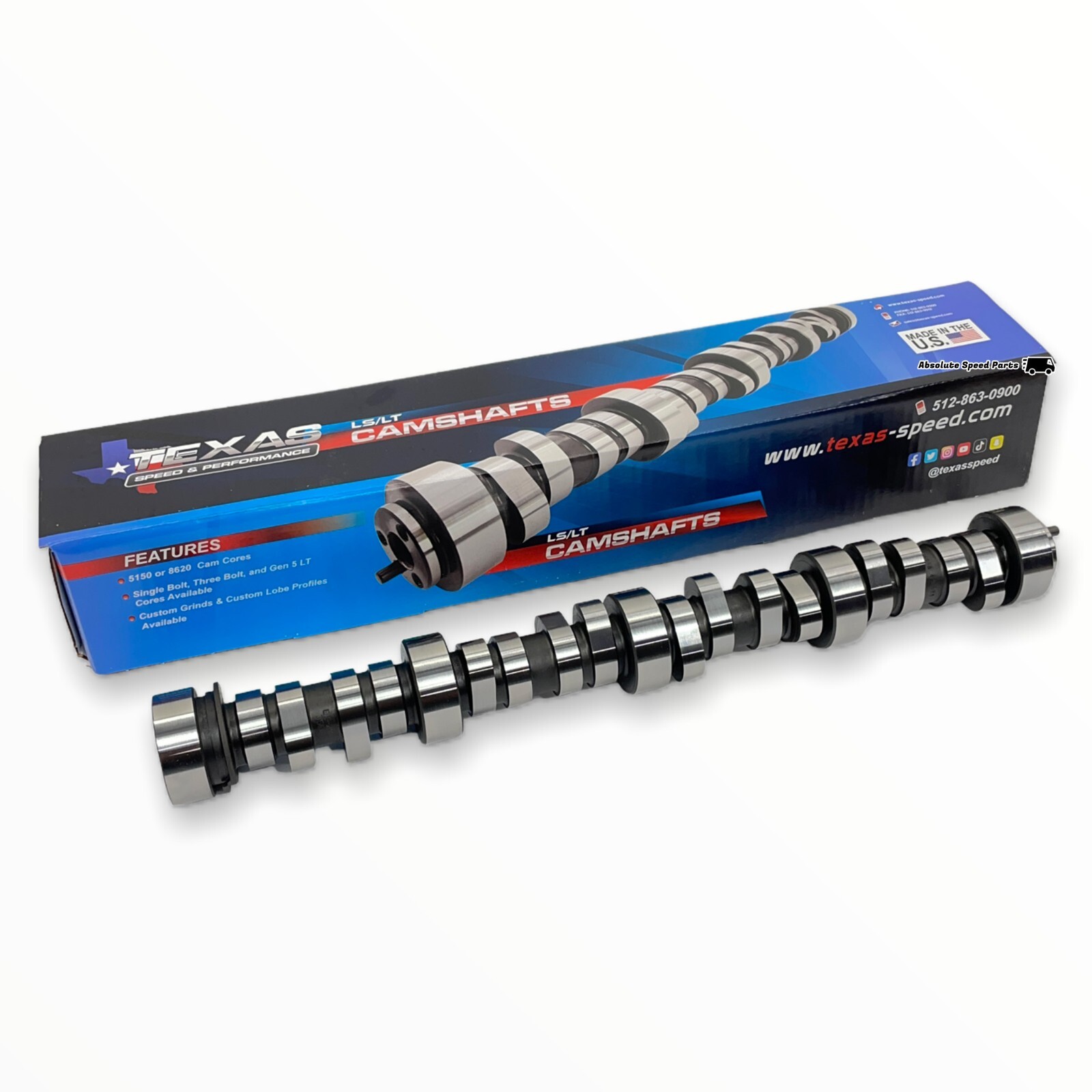 TSP Texas Speed Chopacabra LS Truck Cam Kit +Springs Seals Pushrods 4.8 5.3 6.0L