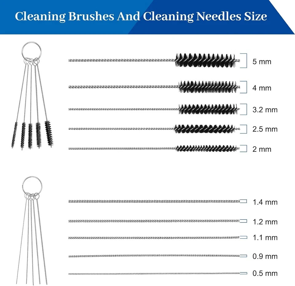 4 PCS Torch Tip Cleaner Set, Welding Torch Tip Cleaner with Drill Bit Torch Tip