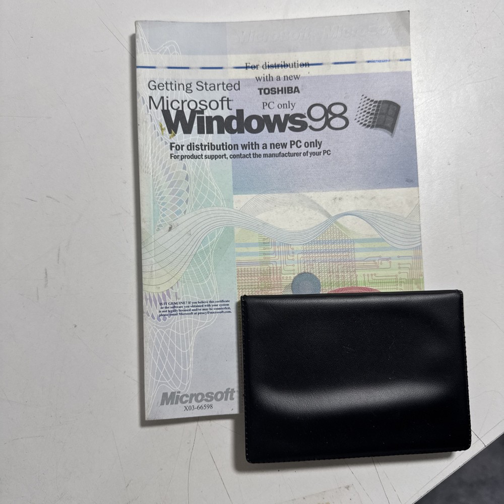 Microsoft Windows 98 Getting Started  Guide Manual Book