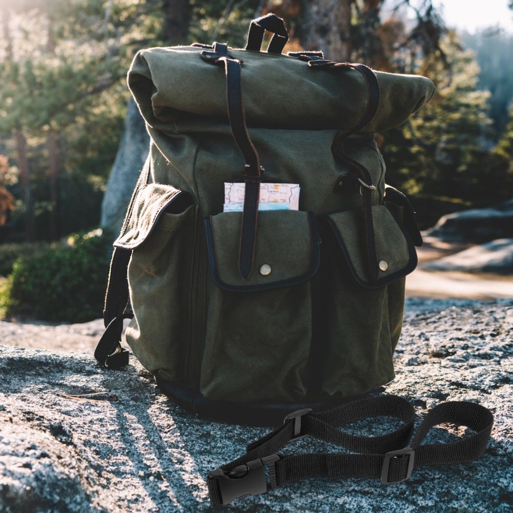 Adjustable Backpack Chest Strap With Quick Release Buckle And Non Webbing