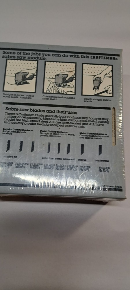 SEARS/CRAFTSMAN MODULAR TOOL SYSTEM SABRE SAW 914606