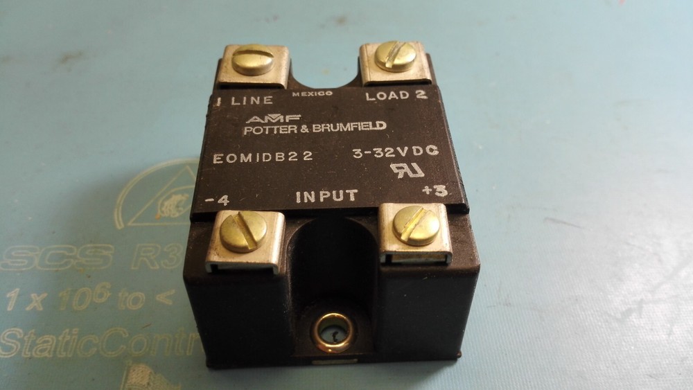 AMF Potter & Brumfield EOMIDB22 E0MIDB22 3-32V Solid State Relay