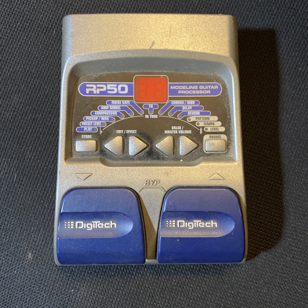 Digitech RP50 Modeling Processor Pedal  no power supply