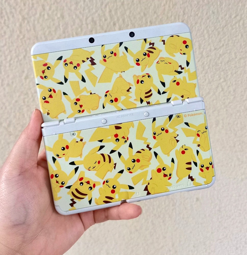 Rare! Nintendo series Faceplate - Pokémon Pikach Pattern Design Case cover shell