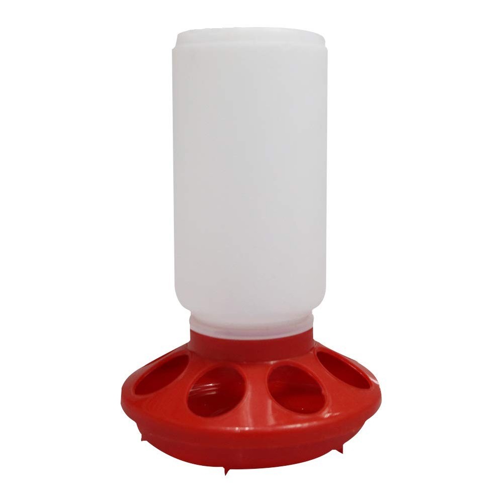 Chick Feeder and Waterer kit 1L Drinker & Feeder for Chickens Broilers,& Bird...
