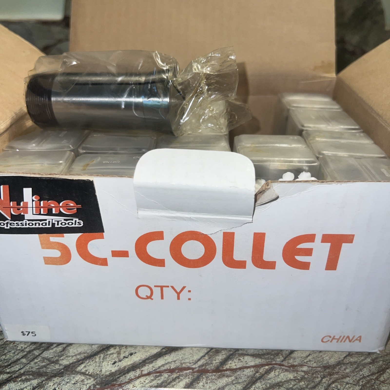New 5C Collet Set In Case Still Factory Wrapped Collets