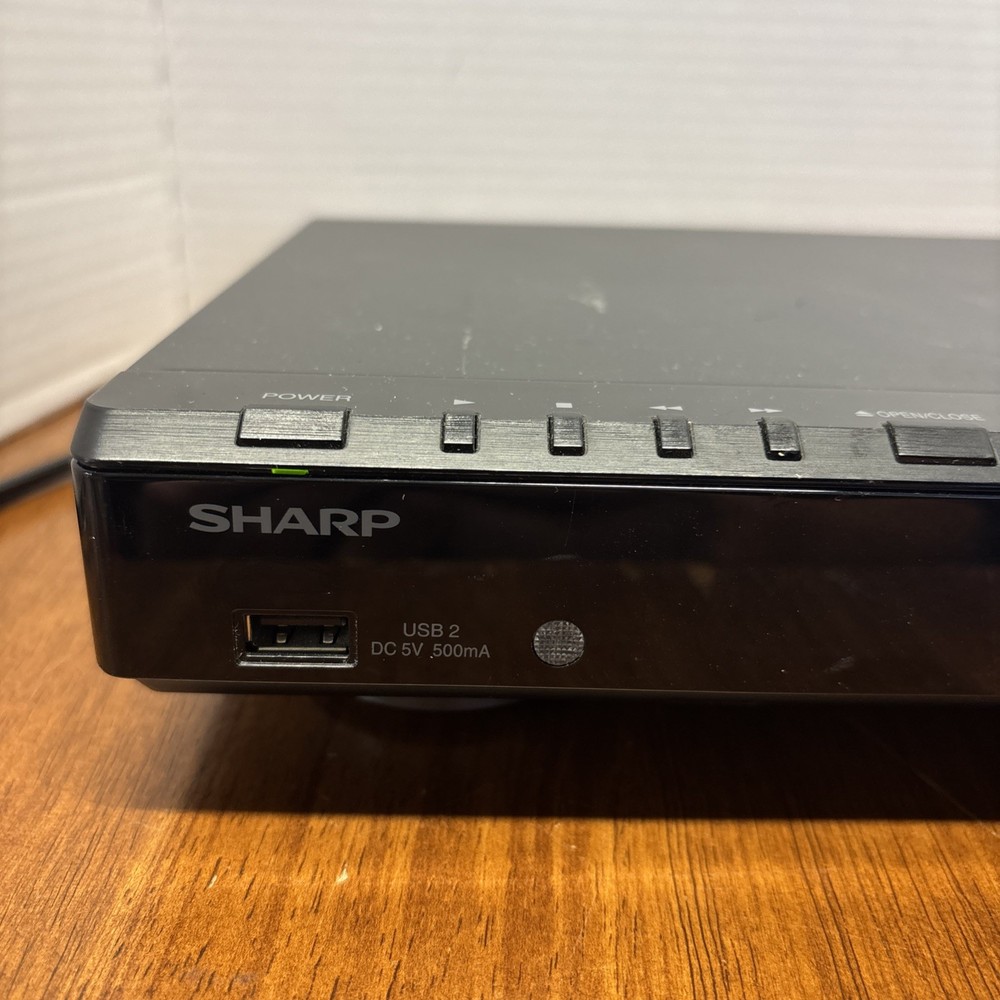 Sharp Aquos 3D Blu-Ray Disc Player BD-HP75U- Tested- No Remote