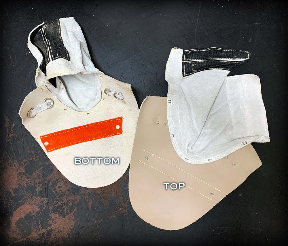 (2 PAIR) STEEL GRIP WELDING BOOT PROTECTORS