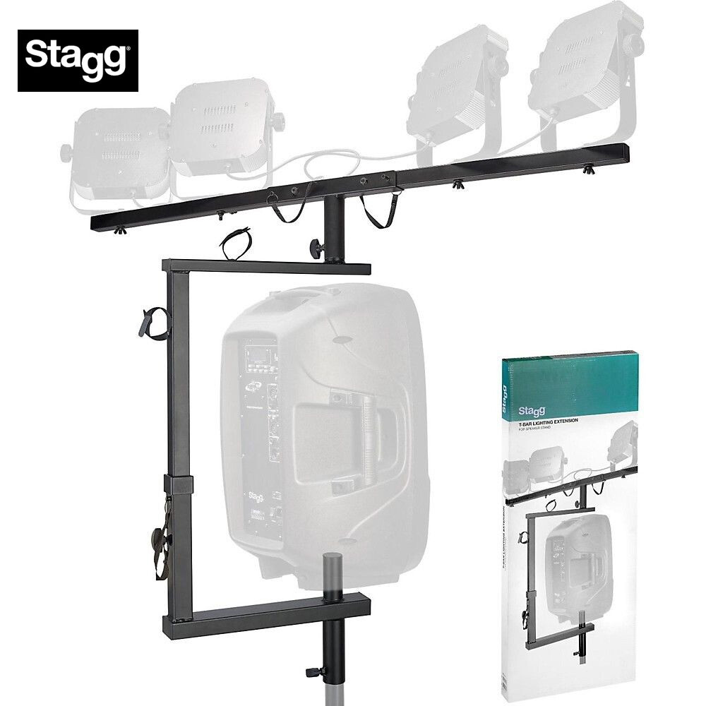 Stagg T-Bar Lighting Extension For Speaker Stand SPS2LIS