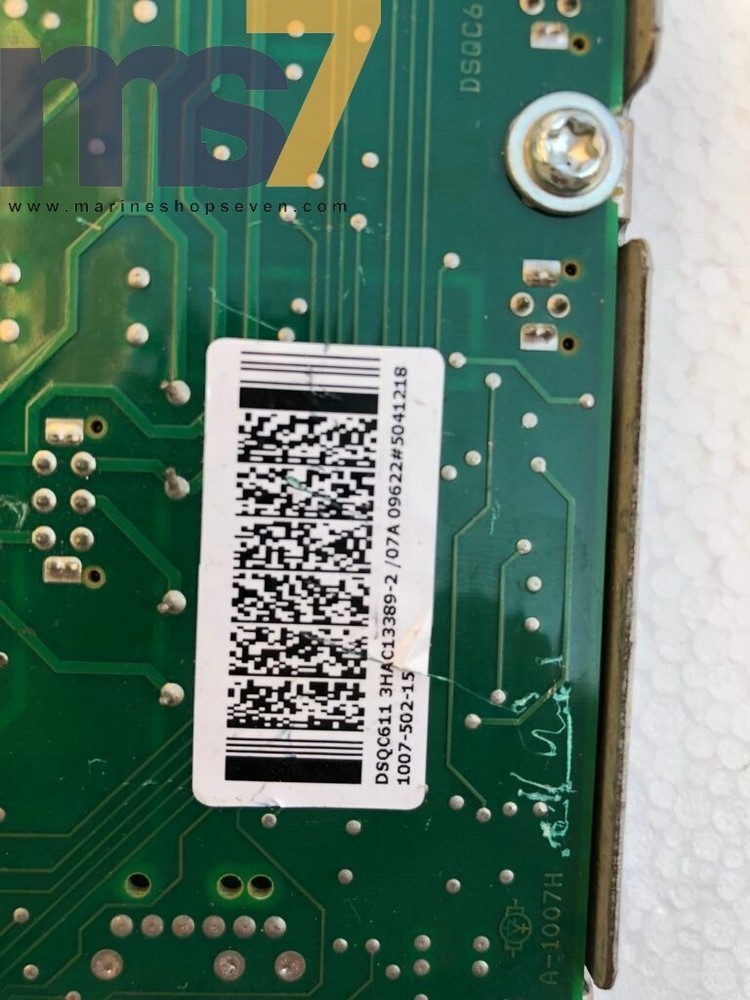 ABB DSQC611 3HAC13389-2 CONTROLLER CONTACTOR UNIT #3