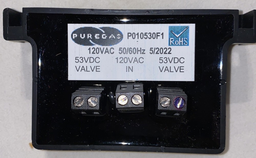 PUREGAS ALTEC SOLID STATE TIMER P010530F1 120 VAC 50/60HZ New C4