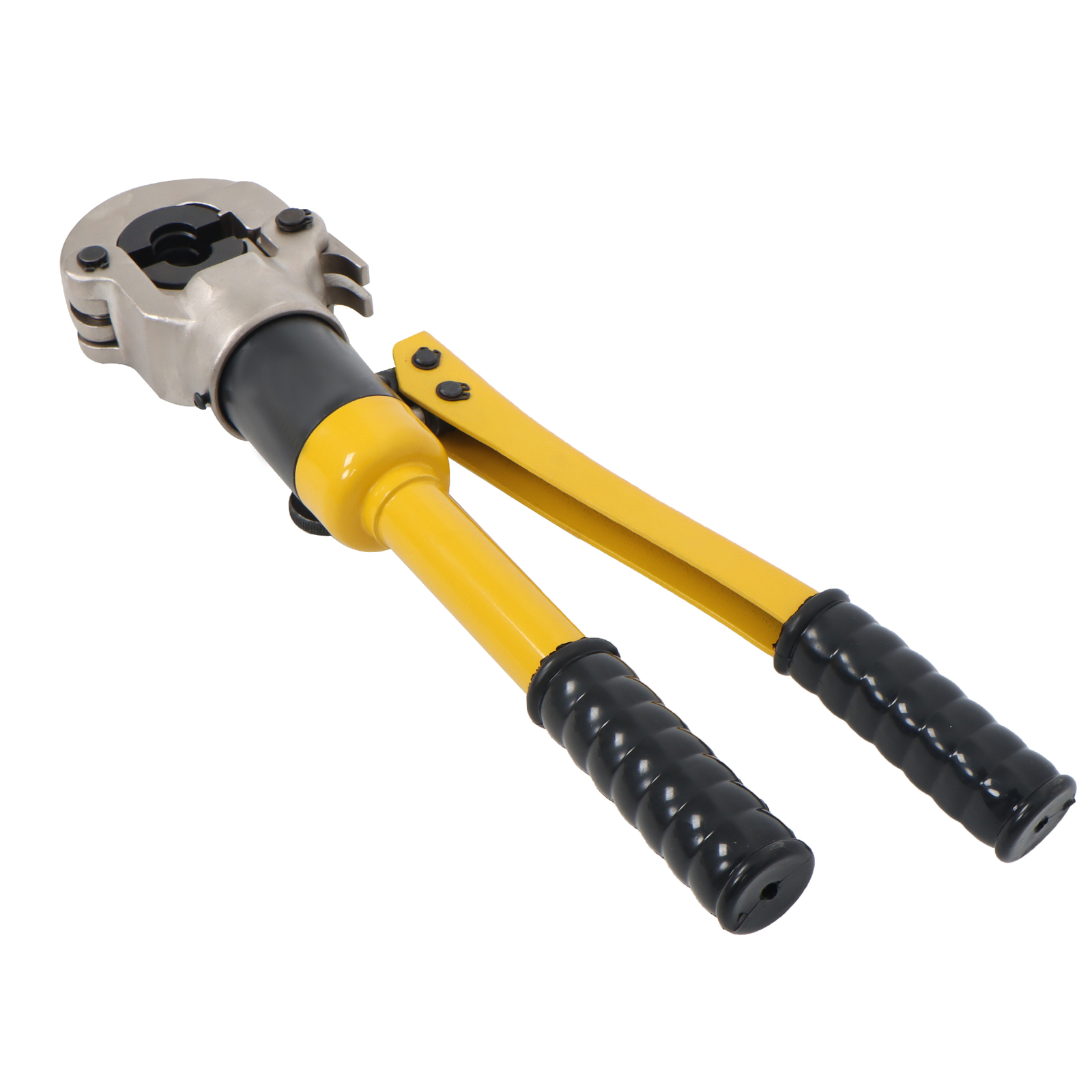 Copper Tube Fittings Crimping Tool w/ 1/2 3/4 & 1-inch Jaw Hydraulic Pipe Cutter