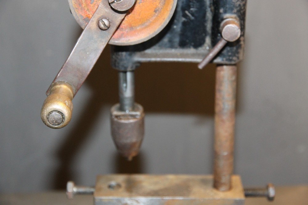Metabo Vintage small Pillar Drill bench mounted clock maker etc.