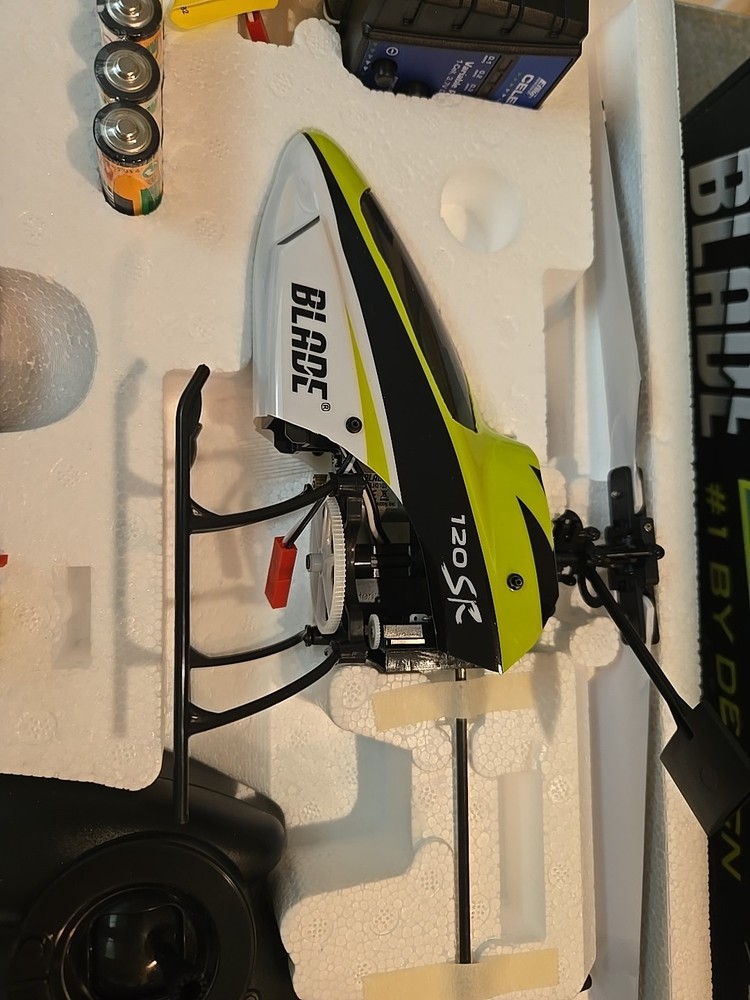 New In The Box RTF Blade 120SR Helicopter & Remote Control