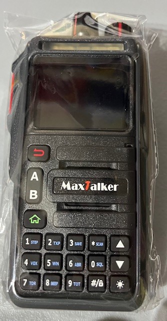 2-Pack MaxTalker TK-W60 Handheld Ham Radios Long Range Waterproof, Rechargeable