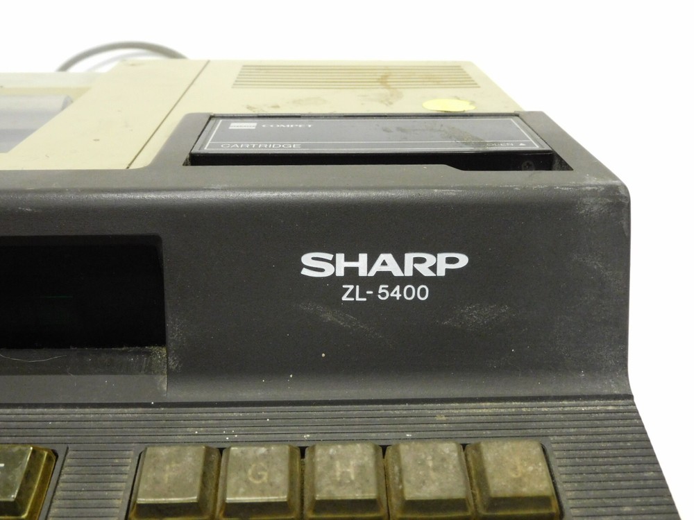 Authentic Vintage Sharp ZL-5400 Electronic Printing Calculator/Computer - Tested