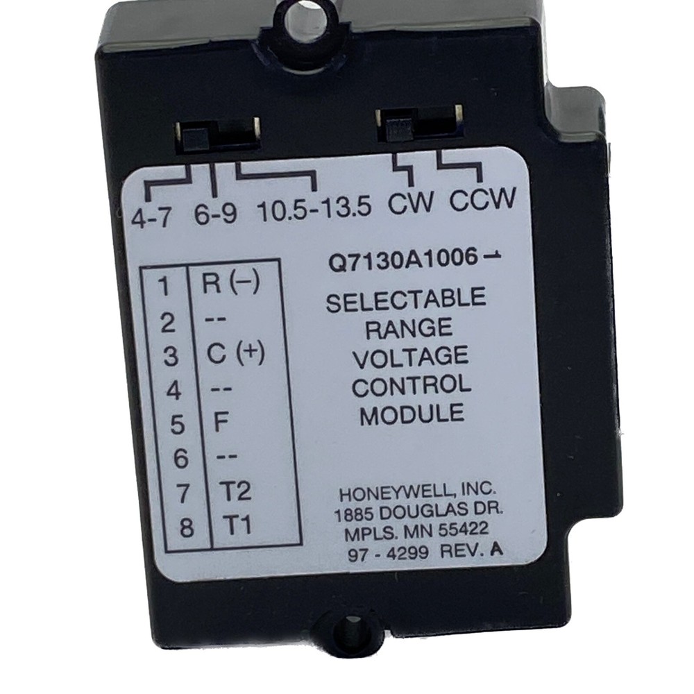 NIB Honeywell 4-7VDC Selectable Range Volt Control InterFace Module Q7130A1006