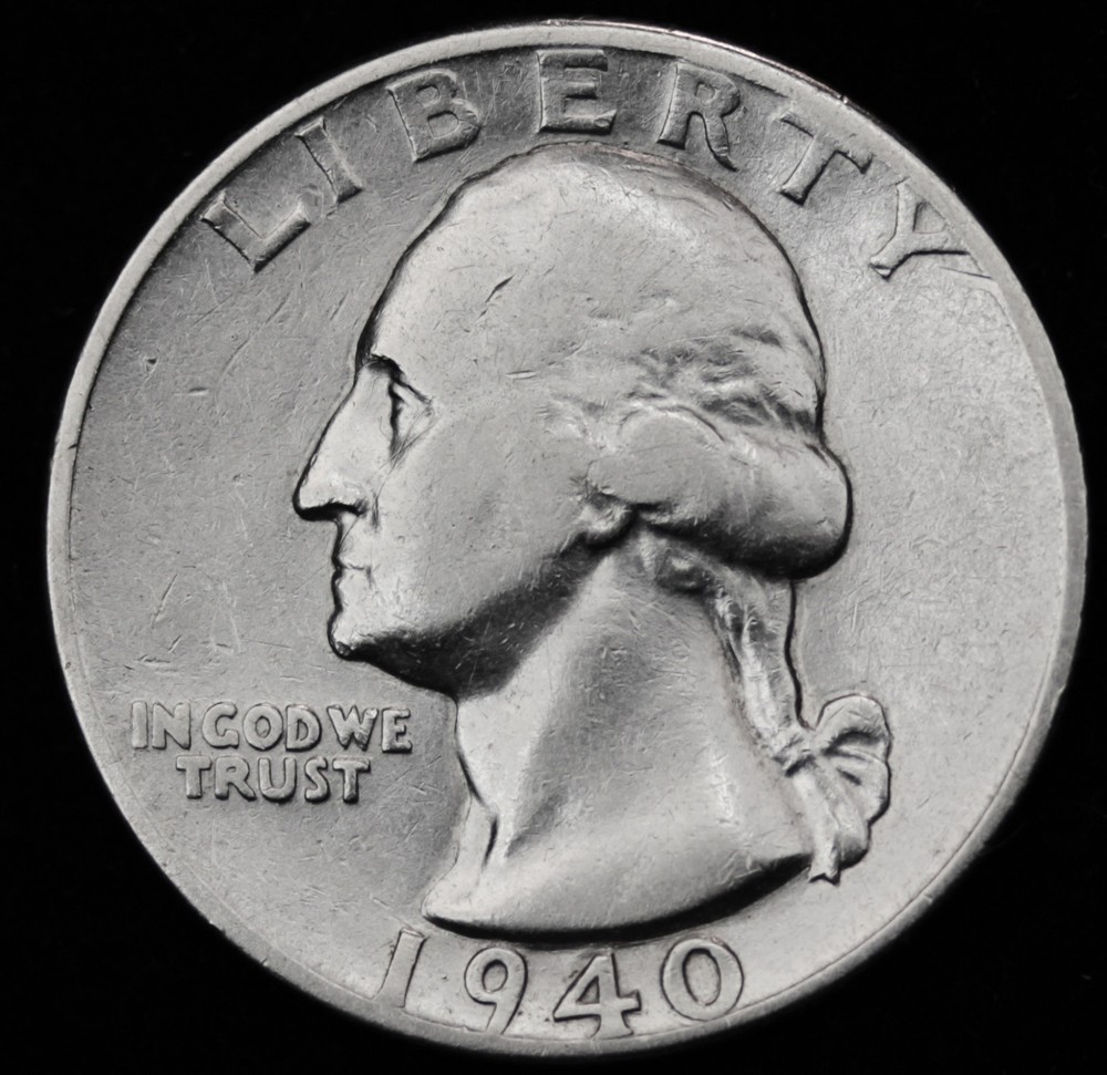 1940-d Washington Quarter.  High Grade.   (Inventory A)