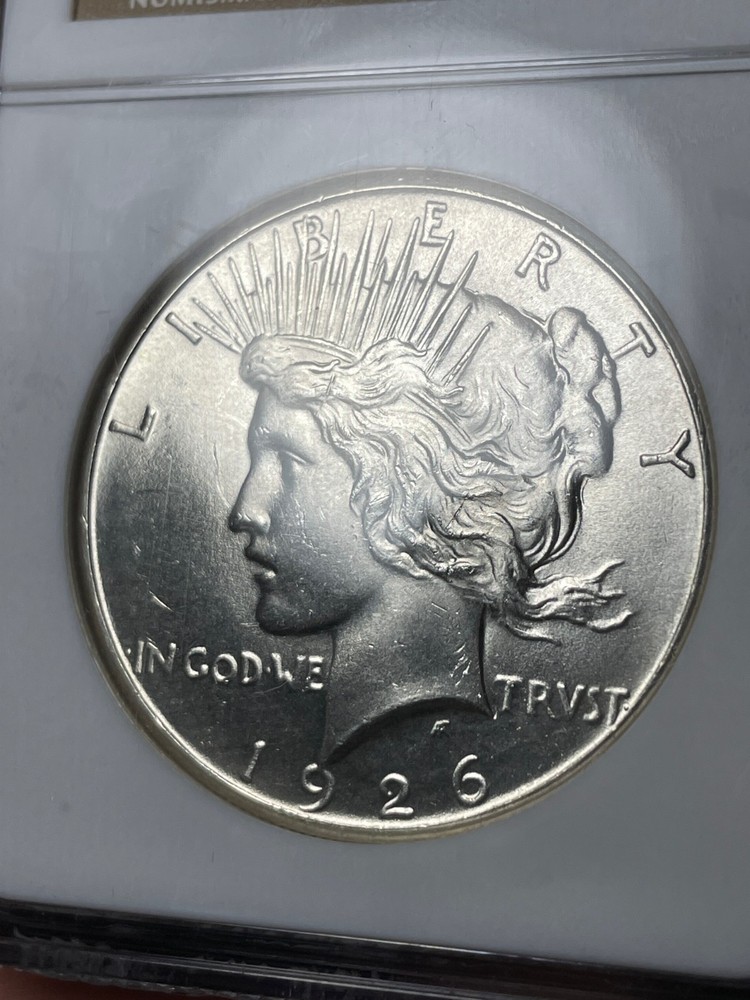 1926 NGC MS64 Peace Silver Dollar