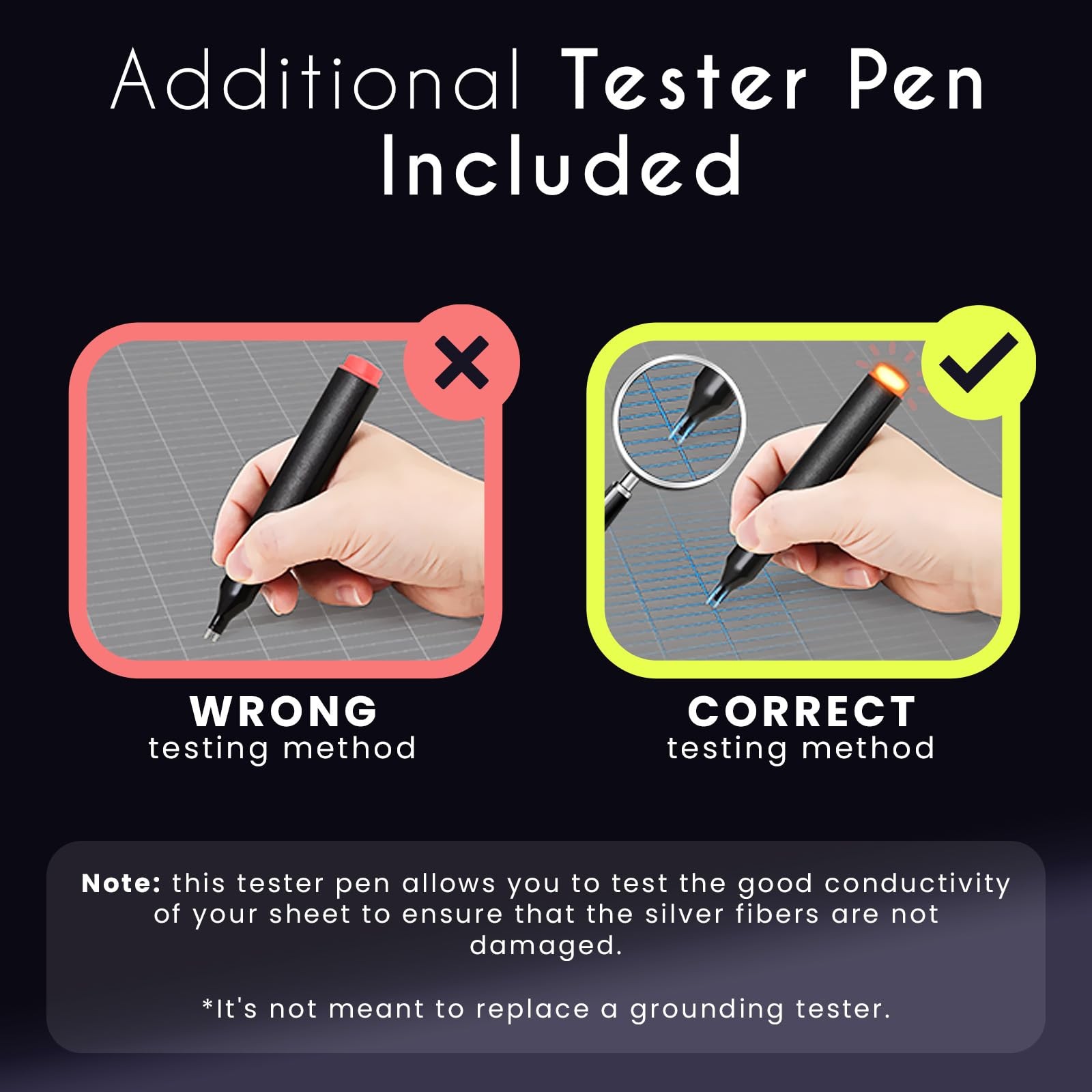 Adamson Grounding Fitted Sheet Queen Size Earthing Sheets - Pure Silver Fiber...