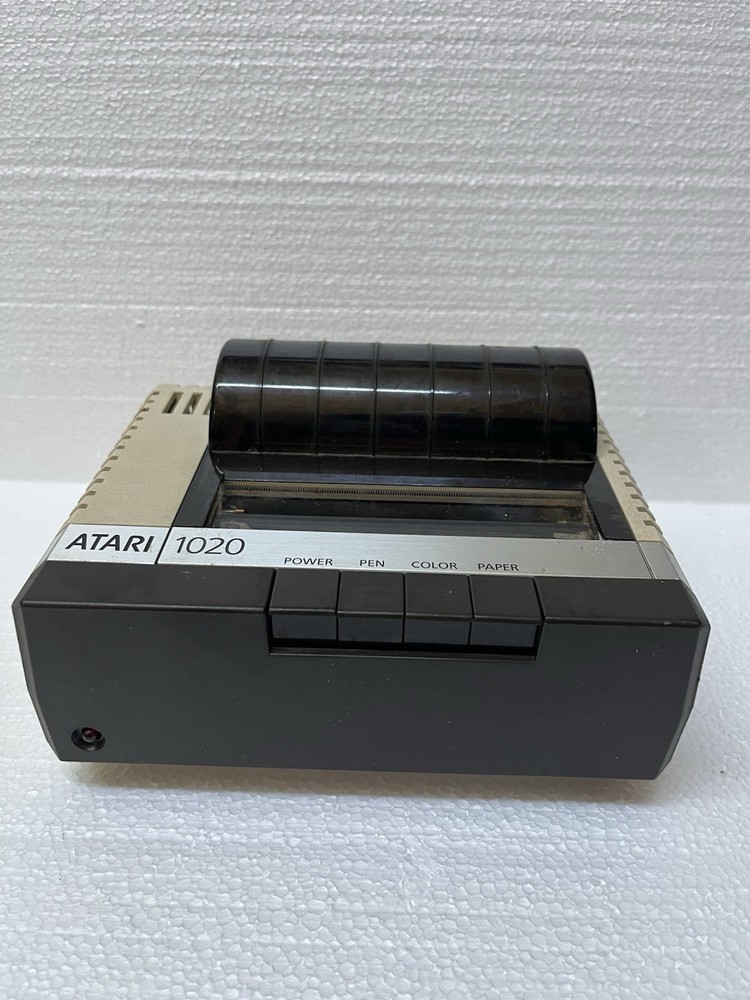 atari 1020 powers on untested beyond that