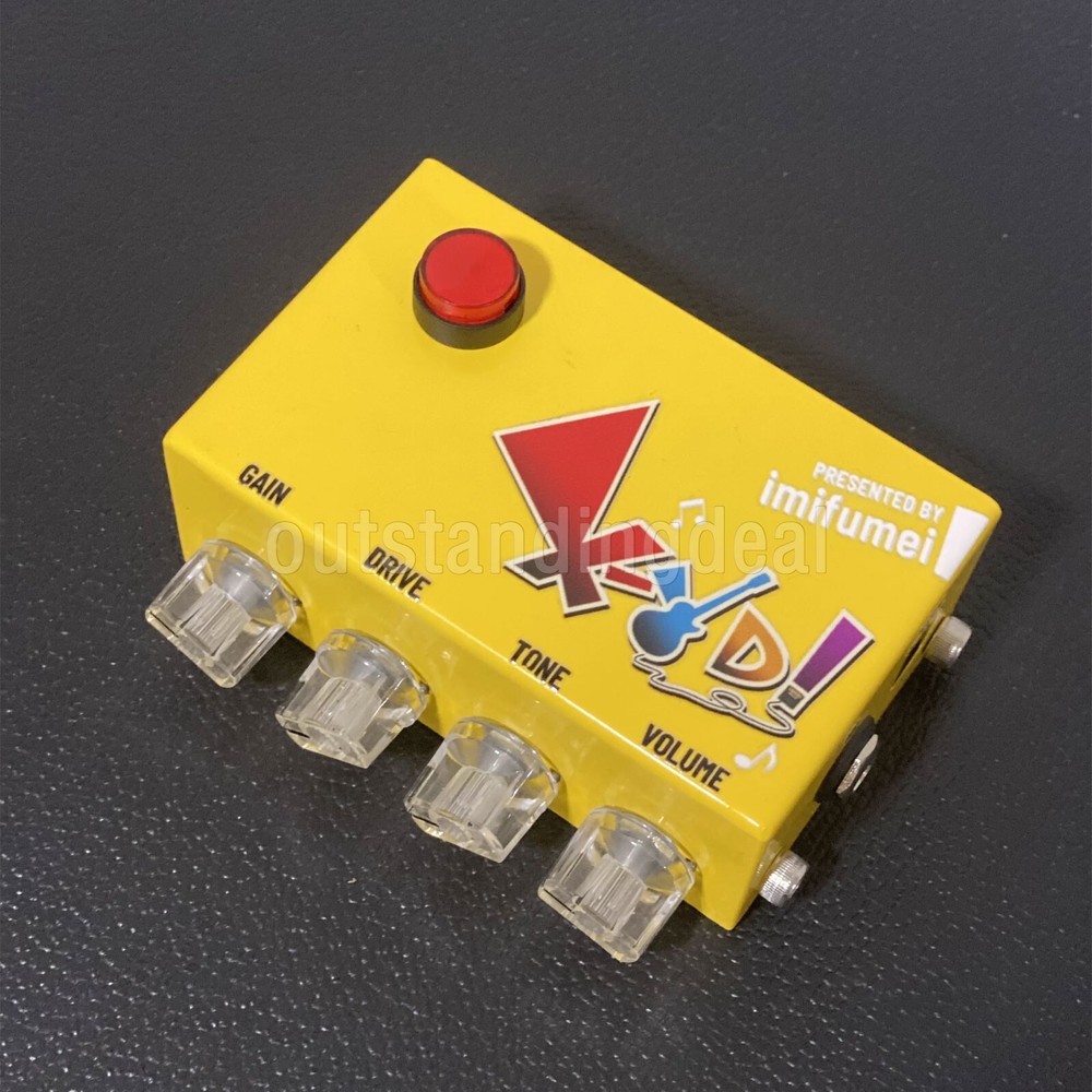XYD Audio Overdrive Effector UI DRIVER Single Overload Distortion Effector os67