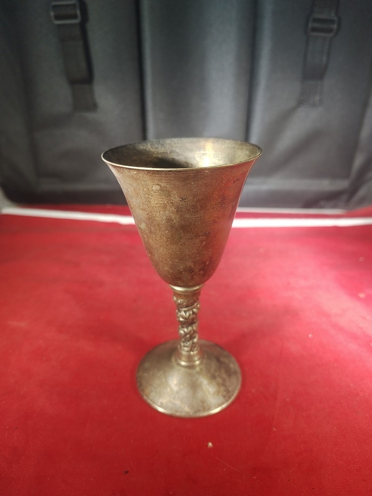 Vintage FB Rogers Silverplate Chalice Goblet Made in Spain Read Description