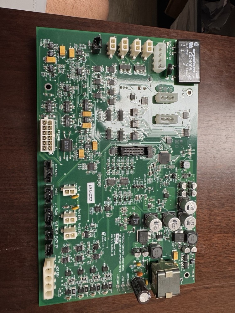 Thermo 48i Interface Board P/N 100867-00, Rev. D04