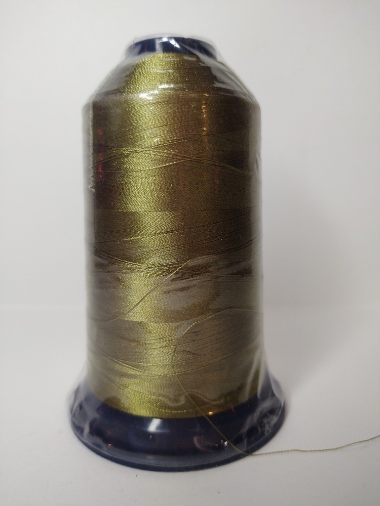 Fufus Chartreuse 5000m Polyester Thread Cone Color # PF287 Lot # 27073