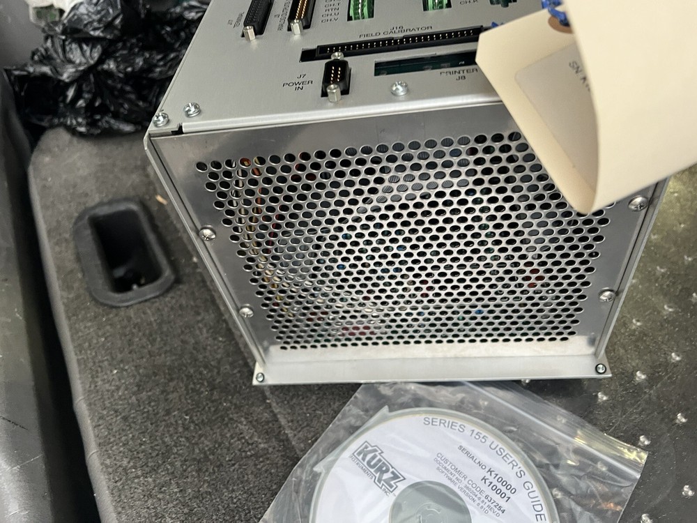 Kurz Instruments MODEL 155 Mass Flow Computer Controller Module 0-6000 Sfpm