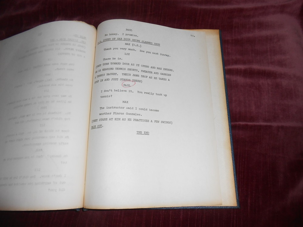 AARON RUBEN (ANDY GRIFFITH SHOW)-GRANDPA MAX-TV SCRIPT-PILOT-FINAL DRAFT