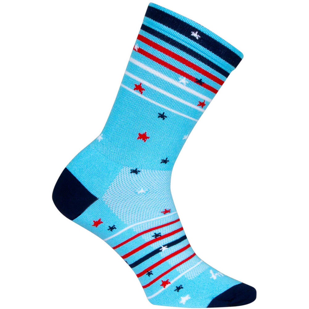 SockGuy Sparkler 6" Crew Socks Large/X-Large