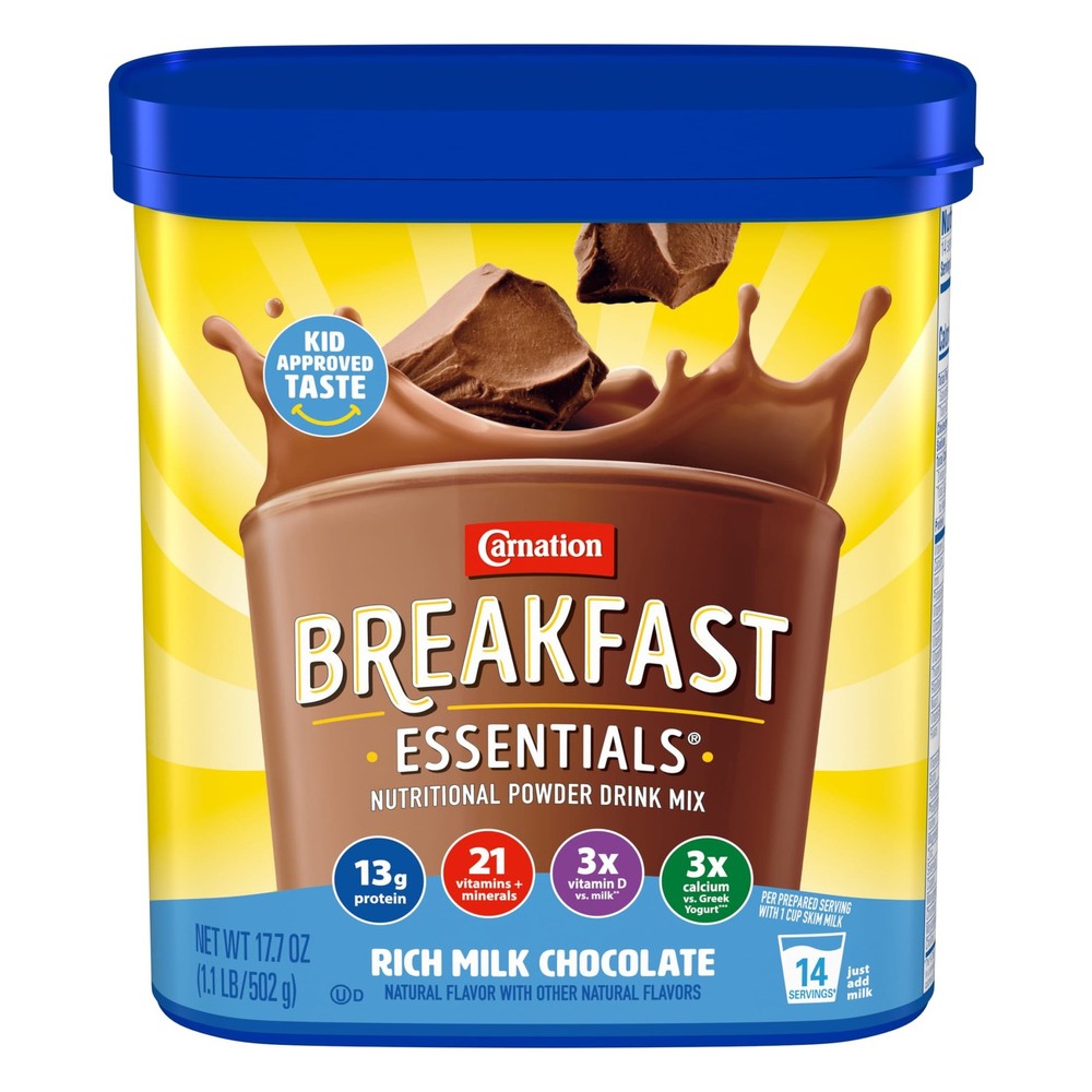 (6 pack) Carnation Breakfast Essentials Powder Protein Nutritional Shake Drink