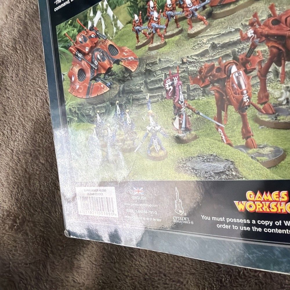 Warhammer 40K - “Codex Eldar” 4th edition 2006. good condition.