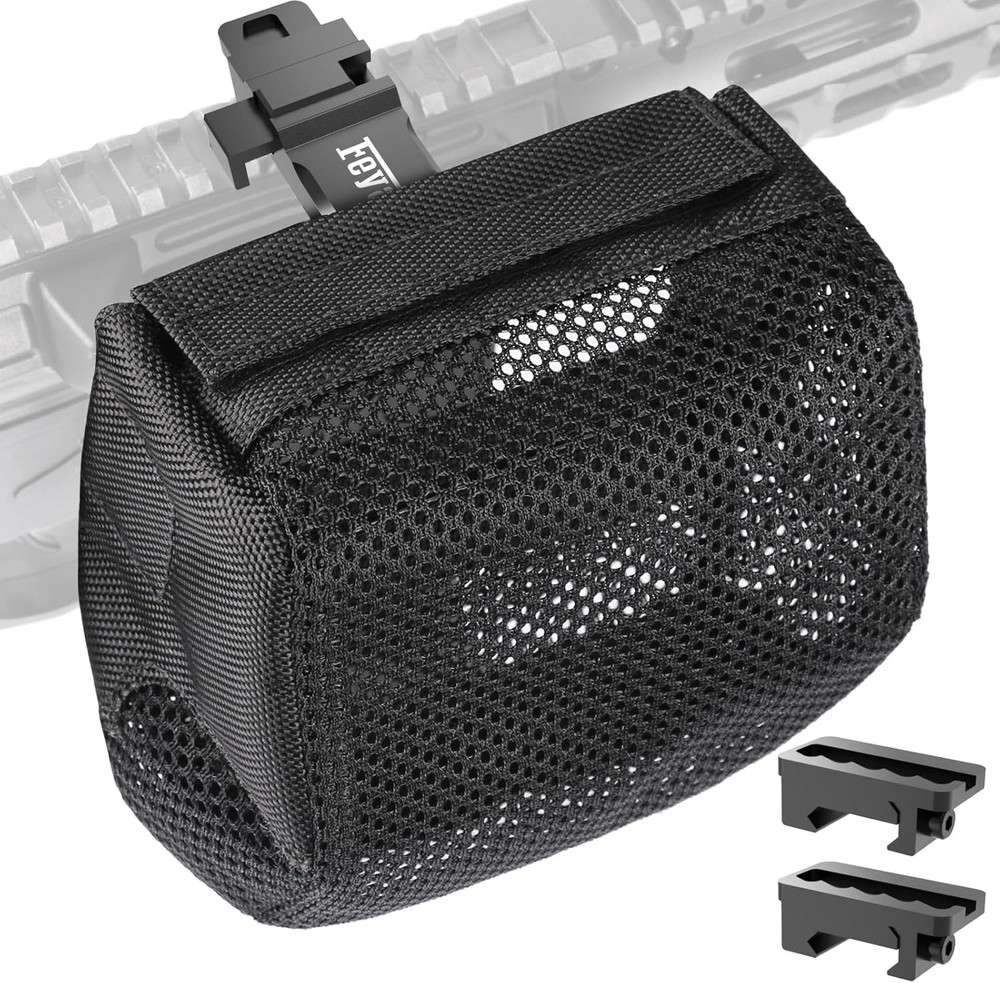 Feyachi Shell Catcher Heat Resistant Brass with Quick Light Black