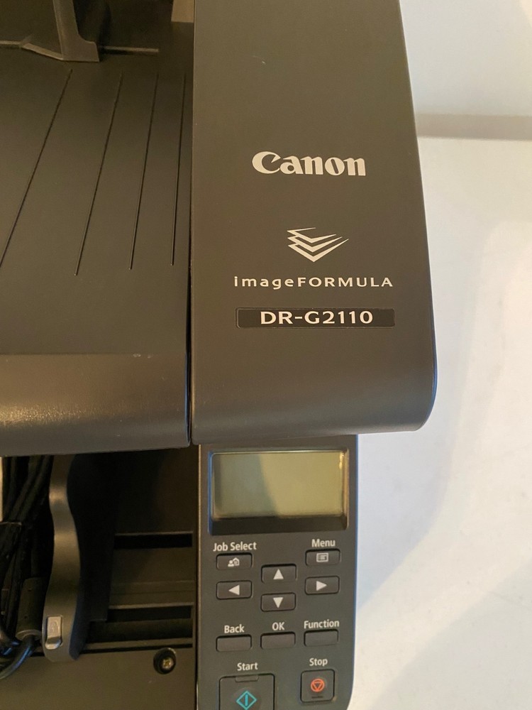 Canon ImageFormula DR-G2110 Production Document Scanner 6K scans. USB & Network