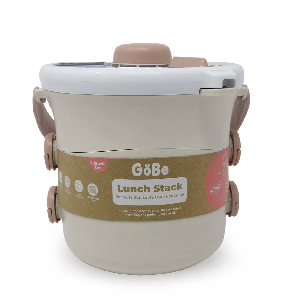 GoBe Kids' On-the-Go Lunch Stack - MilkTea