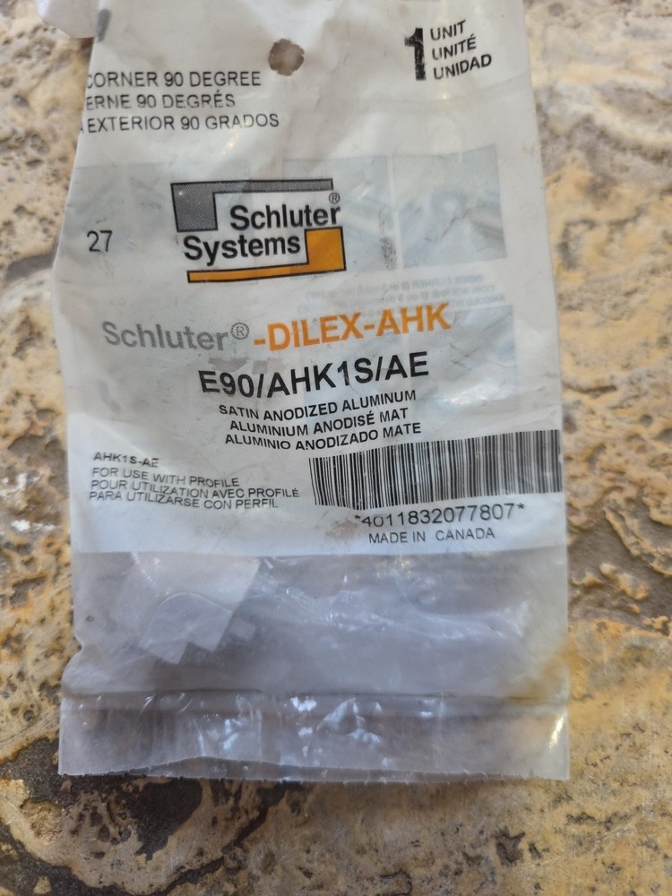 Schluter Dilex-ahk E90/ahk/ae