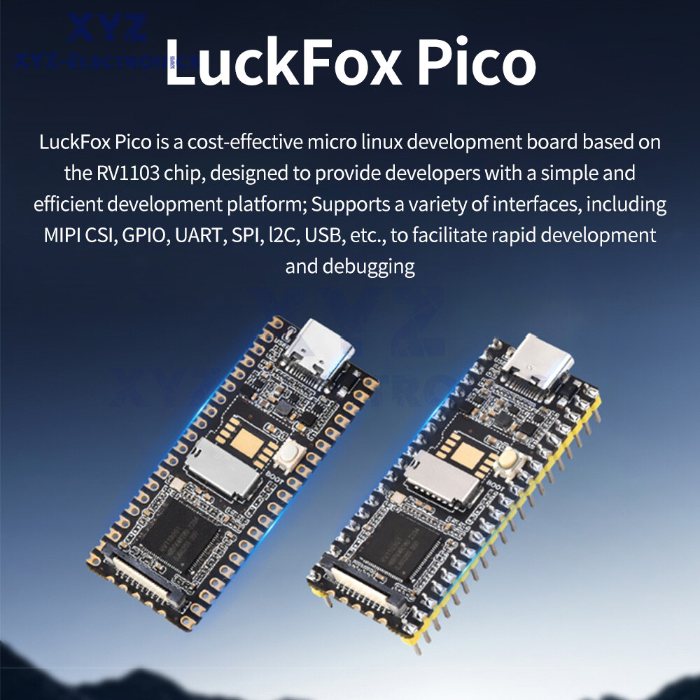 Luckfox Pico RV1103 Linux AI Development Board ARM Cortex-A7 Processor 64MB DDR2