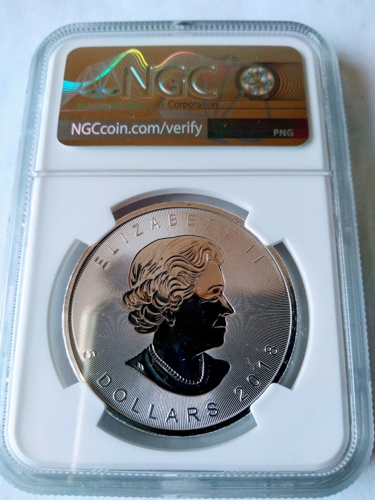 2018 Canada Maple Leaf lncuse Design NGC MS70 Early Release