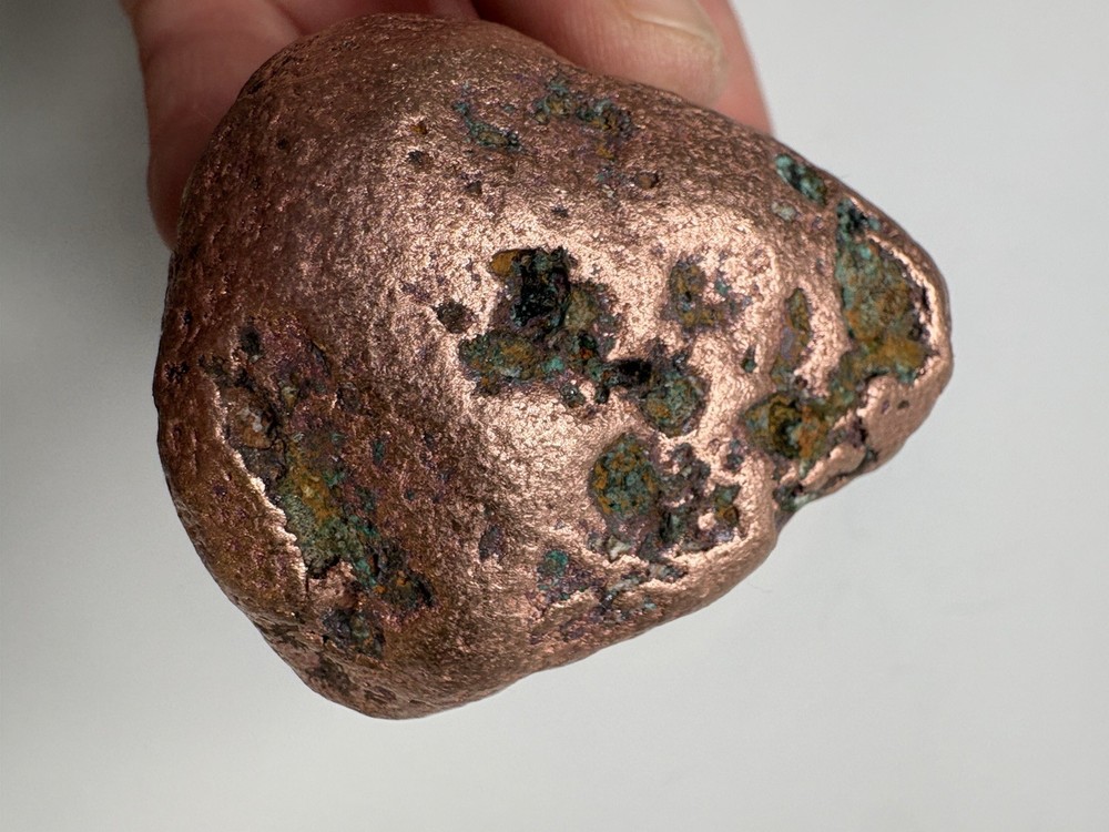 Pure Solid Native Michigan Float Copper Mineral Display Specimen Upper Peninsula