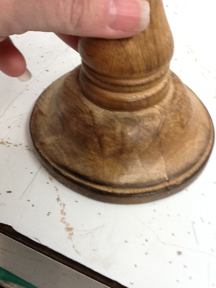 Wooden Tabletop World Globe Earth