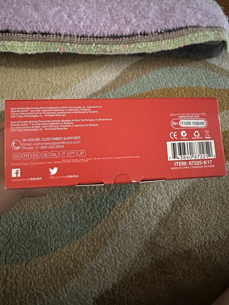 NYKO PORTABLE DOCKING KIT FOR SWITCH