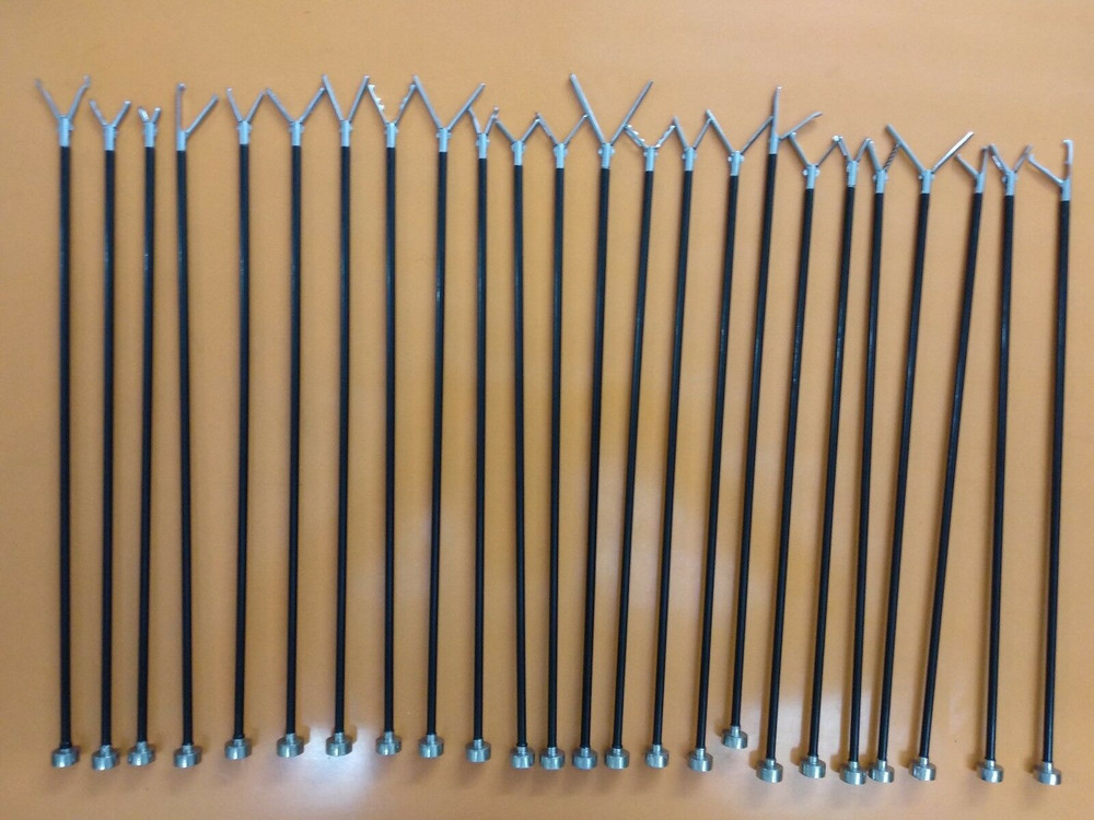 24 pcs Set of various Forceps Inserts Laparoscopic Instruments Laparoscopic new
